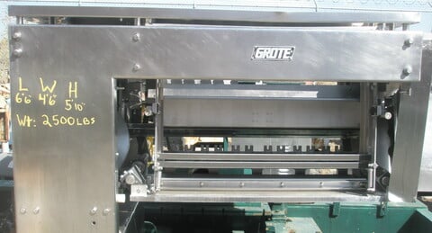 Grote, meat slicer, Stainless Steel, 36" slicing area, 5 HP - Image 2