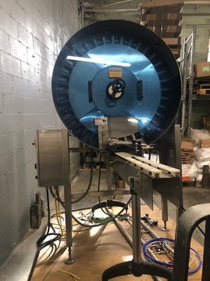 McBrady #200, orbital bottle washer, ionized air rinsing, Stainless Steel, 200 BPM, 2011 - Image 1