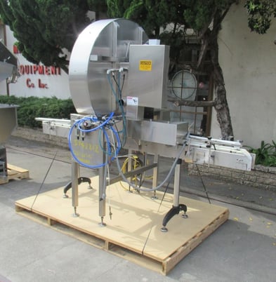 McBrady #200, orbital bottle washer, ionized air rinsing, Stainless Steel, 200 BPM, 2011 - Image 6