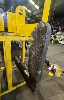 40000 lb. C-Hook, 37" Arm, 48" Coil Width, 37" Throat, 4.5" x 13" Bale Opening - Image 2