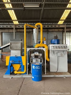 Model 3E Machinery WT 40100, cable shredding line, Siemens PLC Control - Image 3