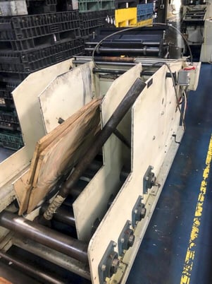 6000 lb. Durant #HDCC-6025, Coil Cradle Straightener, 25" W Capacity, .130" Thick Capacity, 7 Rolls, 60" - Image 4