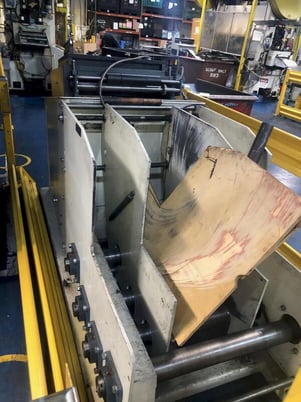 6000 lb. Durant #HDCC-6025, Coil Cradle Straightener, 25" W Capacity, .130" Thick Capacity, 7 Rolls, 60" - Image 5