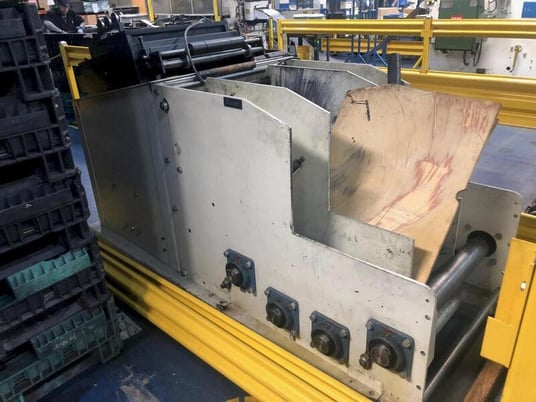 6000 lb. Durant #HDCC-6025, Coil Cradle Straightener, 25" W Capacity, .130" Thick Capacity, 7 Rolls, 60" - Image 6