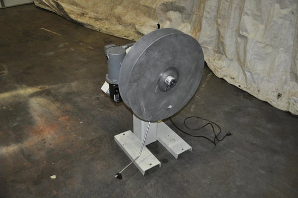 100 lb. Durant #DMD-100-M, Uncoiler, 24" ID x 36" outside dimensions, 1/3 HP, 110 V. - Image 1