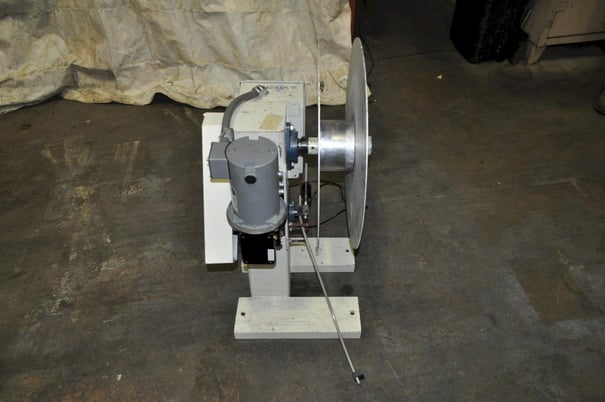 100 lb. Durant #DMD-100-M, Uncoiler, 24" ID x 36" outside dimensions, 1/3 HP, 110 V. - Image 2