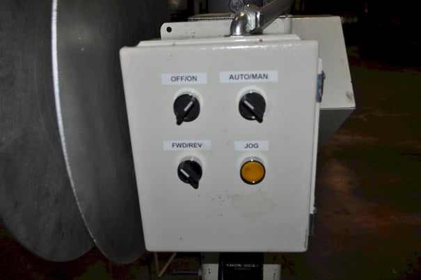 100 lb. Durant #DMD-100-M, Uncoiler, 24" ID x 36" outside dimensions, 1/3 HP, 110 V. - Image 6