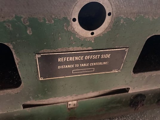 84" x 120" Giddings & Lewis, Hydrostatic Air Lift Operated Rotary Table - Image 4