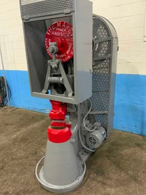 100 lb. Mayer #16, power hammer, 14" throat, 5 HP, 275 SPM - Image 1