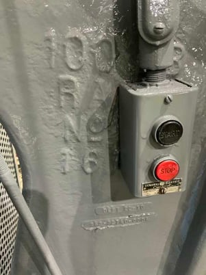 100 lb. Mayer #16, power hammer, 14" throat, 5 HP, 275 SPM - Image 7