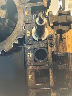 Niigata #SPN50, 4-Axis horizontal machining center, Fanuc 16iM, 29.5" X, 29.5" Y, 29.5" Z, 12000 RPM, 60 - Image 8