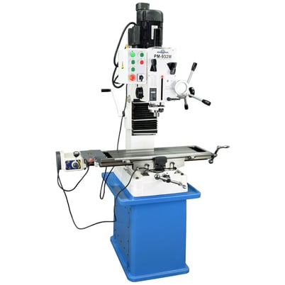 Precision Matthews PM-932M-PDF-w/3axDRO Precision Bench Top Milling Machine - Image 3