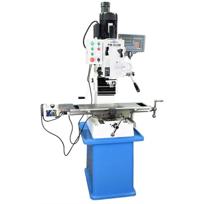 Precision Matthews PM-932M-PDF-w/3axDRO Precision Bench Top Milling Machine - Image 4