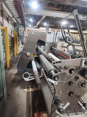 REM #3250.17, Paper Slitter & Rewinder, 36" Web Width x 30" Unwind diameter, 4" Traverse for Guider, 500 FPM - Image 6