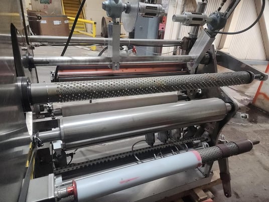 REM #3250.17, Paper Slitter & Rewinder, 36" Web Width x 30" Unwind diameter, 4" Traverse for Guider, 500 FPM - Image 7