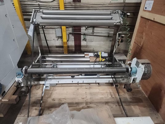 REM #3250.17, Paper Slitter & Rewinder, 36" Web Width x 30" Unwind diameter, 4" Traverse for Guider, 500 FPM - Image 8