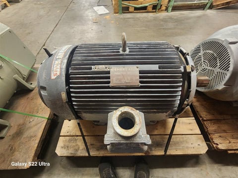 200 HP 1800 RPM Siemens-Allis RGZZ, Frame 447T, 4P, 460 Volts - Image 1