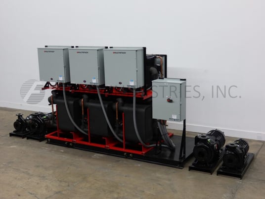 117.9 Ton, Multistack #MSS085-R410A, Water Cooled Scroll Chiller, 40 HP, 760 GPM - Image 5