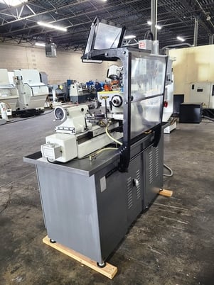 11" x 18" GMC Cyclematic #CTL-618EVS, tool room lathe, Fagor digital read out, one shot lube, coolant, 2009 - Image 3