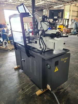 11" x 18" GMC Cyclematic #CTL-618EVS, tool room lathe, Fagor digital read out, one shot lube, coolant, 2009 - Image 4