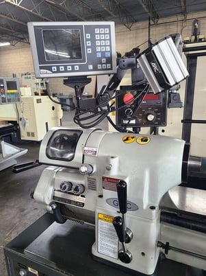 11" x 18" GMC Cyclematic #CTL-618EVS, tool room lathe, Fagor digital read out, one shot lube, coolant, 2009 - Image 5