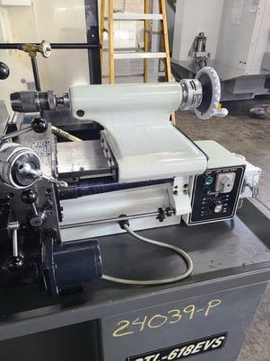 11" x 18" GMC Cyclematic #CTL-618EVS, tool room lathe, Fagor digital read out, one shot lube, coolant, 2009 - Image 7