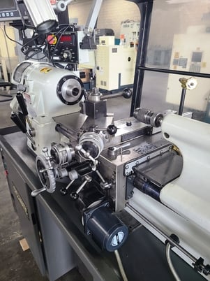 11" x 18" GMC Cyclematic #CTL-618EVS, tool room lathe, Fagor digital read out, one shot lube, coolant, 2009 - Image 8