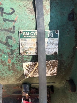 76 cu.ft. Stainless Steel ribbon blender, 36" wide x 96" long, 20 HP, mounted on mild steel frame - Image 5