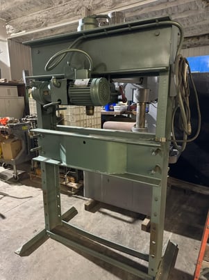 75 Ton, Dake #5-075, Ele-draulic H-frame press - Image 3