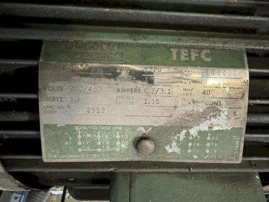 75 Ton, Dake #5-075, Ele-draulic H-frame press - Image 9