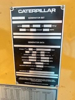 350 KW Caterpillar #D3406B-DITA, diesel generator set, 1800 RPM - Image 6