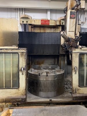 56" Bullard #56 DYN-AU-TAPE, CNC Vertical Boring Mill - Image 1