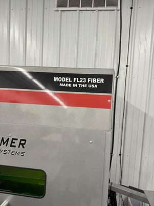 Beamer #FL23, marking machine, 24" marking area, 38" marking area, sealed optical collimator, diode laser - Image 2