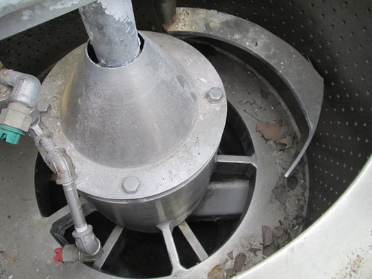 Tolhurst, Stainless Steel basket centrifuge, hydraulic drive - Image 3