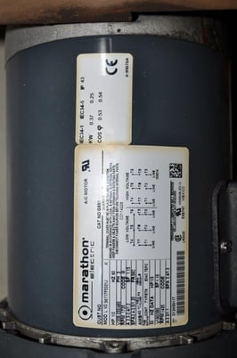 40 Ton, Rousselle #4SS72, straight side double crank, 4" stroke, 12.5" Shut Height, 3" ram adj., 105 SPM, 72" - Image 9