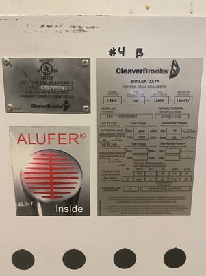 Cleaver-Brooks #CFLC, 12000 MBTU Condensing Boiler, natural gas or propane fired, new (2 available) - Image 3