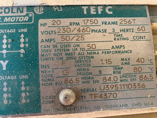 37" x 75" Cemco #2000, Single Head Sander, 1- 5" roller top, 2 - 5" rollers bottom, 2004 - Image 6