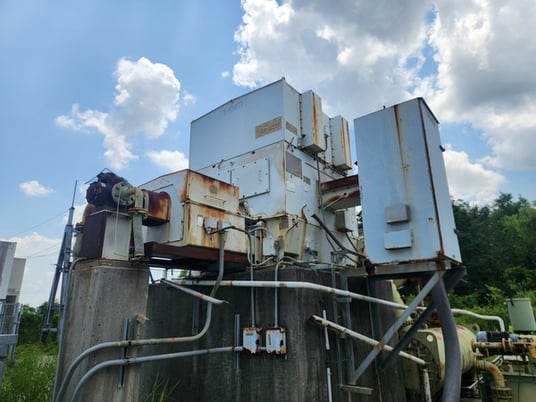 8000 HP 1800 RPM GEC Alsthom, Frame DM710G1800P, synchronous motor, 13800 Volts - Image 3