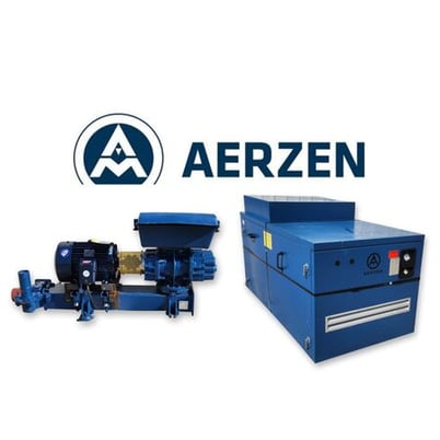 690 scfm, 2.8 psi, Aerzen #GM-25S, positive displacement blower, 20 HP, sound enclosure - Image 1