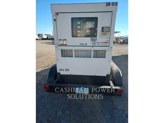 100 KW Multiquip DCA125, Diesel, 1800 RPM, 480V, 11893 hours, 2019 - Image 4