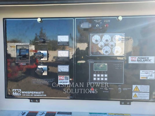 100 KW Multiquip DCA125, Diesel, 1800 RPM, 480V, 11893 hours, 2019 - Image 8