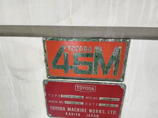 12.6" x 39.4" Toyoda #GL4P-100EII, CNC cylindrical grinder, GC32 Control, 2" x 16" wheel, 2000 - Image 4