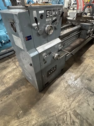 20"/27" x 80" Summit #20-4x80, Gap Bed Engine Lathe, 3-Jaw 12" chk, inch/metric threads, 10 HP - Image 5