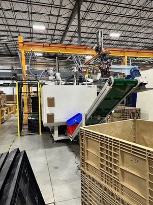 537 Ton, 9.2 oz., Tederic #NEO-E478-E500c, Injection Molding Machine, 2022 - Image 8