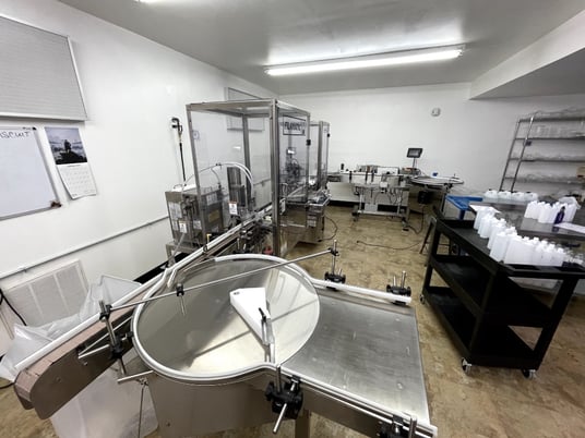 Filamatic #Pro-Line-Econofil, bottler w/ labeler & accumulation table, compressor included - Image 7