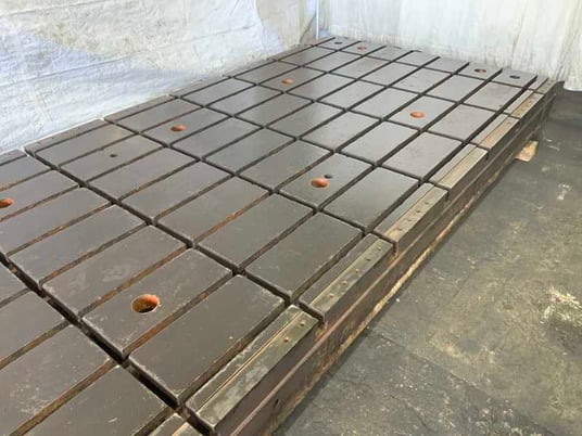 168" x 72" x 12", T-slotted floor plate - Image 7