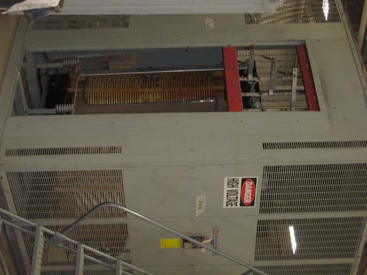 3750 kVA, 13200 Delta Primary, 2400/1386 WYE Secondary, EB National Dry Type - Image 1
