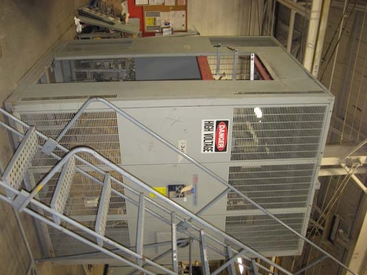3750 kVA, 13200 Delta Primary, 2400/1386 WYE Secondary, EB National Dry Type - Image 2