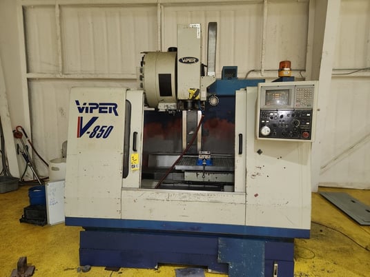 Mighty Viper #VMC-850 AP, CNC vertical machining center, 34" X, 20" Y, 20" Z, 10000 RPM, 20 automatic tool - Image 1