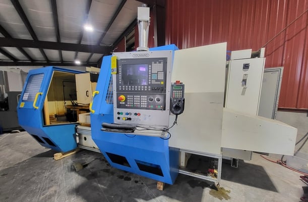 Voumard #CNC-300 type BU-1000-T-L7400, Siemens 840D Control, 4 position turret, 2007 - Image 5